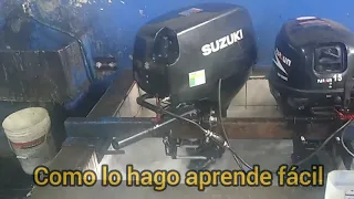 COMO FUNCIONA EL MOTOR FUERA DE BORDA SUZUKI 2 TIEMPOS