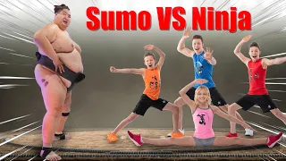 Ninjas VS Sumo! The Complete Challenge!