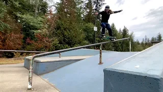 ANDY ANDERSON CRAZY HOME SKATE PARK - VANCOUVER TRIP PT. 2 - NKA VIDS -