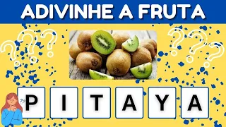 ADIVINHE QUAL É A FRUTA ? / COM LETRAS EMBARALHADAS / JOGO DE ACERTOS / ESPETÁCULO QUIZ