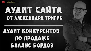 Аудит сайтов конкурентов по продаже баланс бордов. Анализ сайта на ошибки. Пример аудита сайта.