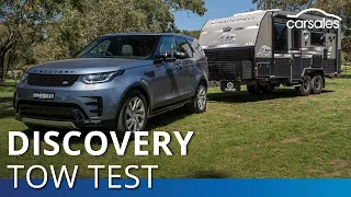 2020 Land Rover Discovery SD4 Review & Tow Test @carsales