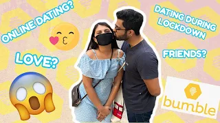 Virtually DATING a Guy on BUMBLE | My Boyfriend? Friend? | Cherry Jain