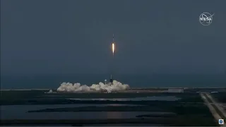 Момент запуска Crew Dragon (Nasa, SpaceX) 30.05.2020 Crew Dragon launch