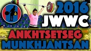 Ankhtsetseg Munkhjantsan (75) - Power Clean & Jerks, Pulls, and Back Squats (June 26)