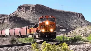 BNSF AT KINGMAN CANYON, AZ