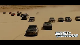 Don Omar - Virtual Diva | Fast & Furious [Chase Scene]