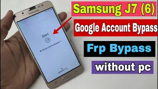 Samsung J7 (6)  FRP Bypass / SM-J710 Google Account Bypass Without Pc 2021