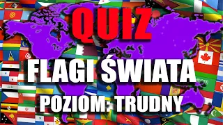 Znasz te Flagi?🌏Trudny Quiz z Flag Świata #quiz #funwithflags #świat #flagi #flags #kraje #countries