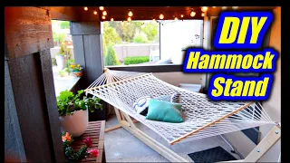 How To Build A Hammock Stand | Free Detailed Plans!