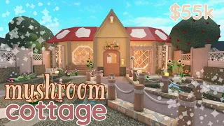 mushroom cottage || bloxburg speed build