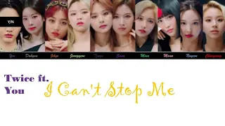 [Karaoke] I Can't Stop Me-Twice ft. you 10 members