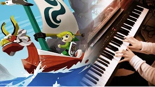 THE LEGEND OF ZELDA: THE WIND WAKER - Dragon Roost Island (Slow/Soft Piano Version) + Sheet Music