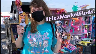 Flea Market Finds! Doll Houses Full of Monster High, Lalaloopsy, LOL OMG + Bratzillaz, Bratz & More!