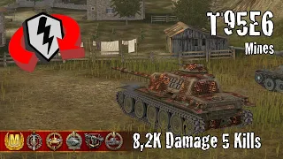 T95E6  |  8,2K Damage 5 Kills  |  WoT Blitz Replays
