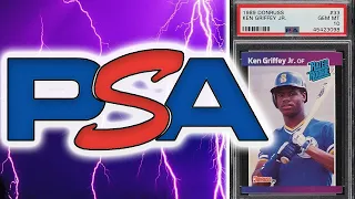 Top 10 Most Valuable PSA Graded Baseball Cards From The 1989 Donruss Baseball Card Set!