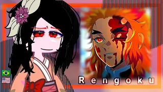 • Past Family Regonku react to Kyojuro Rengoku// KNY/ Gacha Club