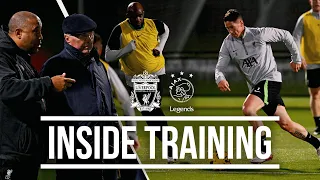 Fernando Torres Goals as Sven-Göran Eriksson Watches Liverpool Legends | Inside Training