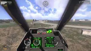 ArmA 3 Blackfoot low level aerobatics w/ rotorlib