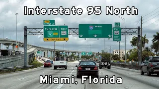 Interstate 95 North - Miami, Florida - April 9, 2019