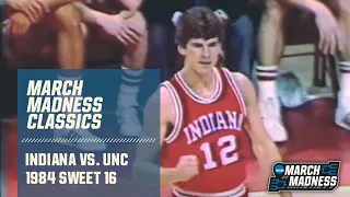 Indiana vs. UNC (1984 Sweet 16): Michael Jordan's final college game