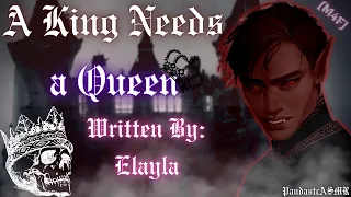 [ASMR] A Vampire King Takes You As His Queen [M4F] [Hypnosis] [Vampire Feeding]