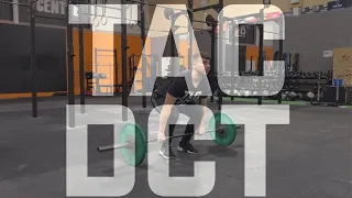 Hang power clean (Below knee) :: TACD Weightlifting