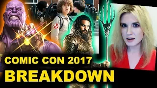 Comic Con 2017 - Justice League, Avengers Infinity War, Stranger Things Season 2, Thor Ragnarok