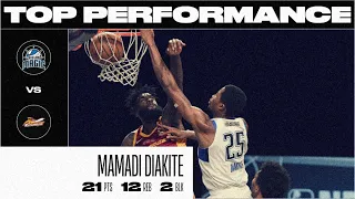 Mamadi Diakite's Fourth Double-Double In a Row For the Lakeland Magic (Feb. 24)