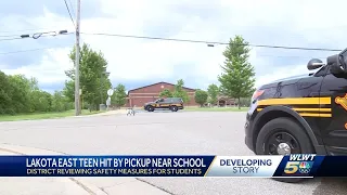 Principal: Lakota student remains in hospital after being hit by car outside school