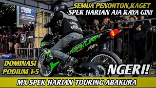 PANAS❗Perang Bebek 4 Tak "PRO STREET 180 CC" Jawa Tengah, MX ABAKURA Gasak Podium 1-5 DB Rookie