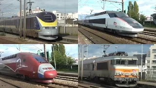 Trains at Stade de France - Saint-Denis & Saint-Denis Stations - 25/10/17