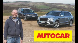 New 2021 Bentley Bentayga vs Range Rover review | two luxurious SUVs tested | Autocar