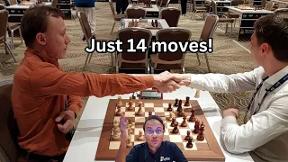 2628-rated GM loses in just 14 moves | Ponomariov vs Kollars | Commentary by Sagar