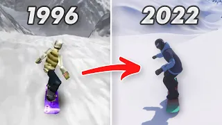 The EVOLUTION of SNOW SPORTS Games Over The Years