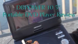 PR: DBPOWER 10 5" Portable DVD Player Review