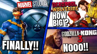 X-Men Movie Details, Sad Godzilla x Kong 3 Update, Deadpool 3 Breaking Records & MORE!!