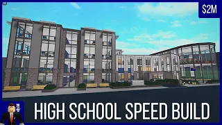 High School Speed Build | Welcome to Bloxburg