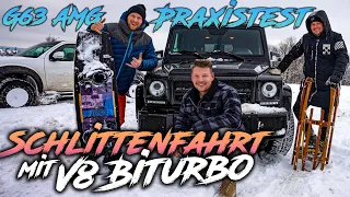 Schlittenfahrt mit V8 Biturbo - Praxistest G63 AMG I RD48