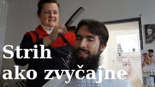 Strih ako zvyčajne