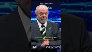 No debate, Lula diz que Bolsonaro não quis comprar vacina por não acreditar na ciência #Shorts