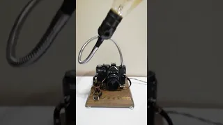 Camera lamp Pride&Joy / Настольная лампа Pride&Joy с винтажным фотоаппаратом