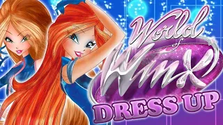 World of Winx Dress Up: magic glitter