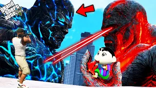 Franklin Meets Lava God For The First Time in GTA 5 ! | Techerz