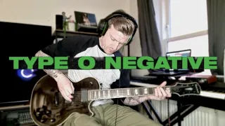 I DONT WANNA BE ME - Type O Negative | Guitar cover by Mark Brunton | BIAS FX 2