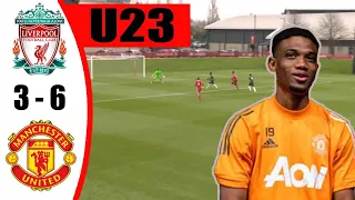 Highlight Liverpool 3 Vs 6 Manchester United U23