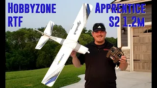 HobbyZone - Apprentice S2 1.2m RTF - Unbox, Build, Radio Setup, Flights, & Various Repairs