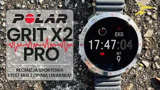 POLAR GRIT X2 PRO - test EKG z interpretacją lekarza kardiologa i recenzja sportowa