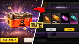 URGENTEE! NOVA CAIXA COM PUNHOS DE GRAÇA FREE FIRE 2023?! NOVO EVENTO E MAIS NOVIDADES