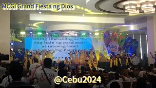 Central Visayas Division MCGI Grand Fiesta ng Dios zone performance..